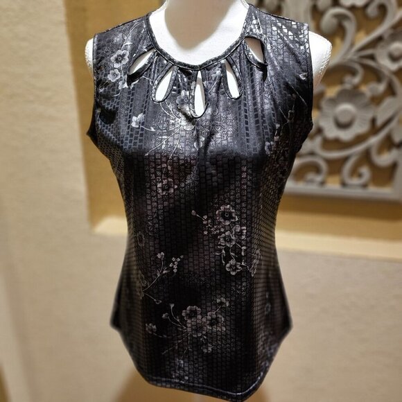 Vintage Artex Fashions Y2K  2 pc S Animal Print Long Sleeve W Cutout Neckline - Picture 13 of 14